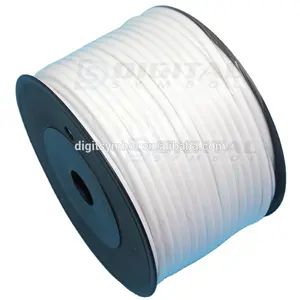 Blank White colour PVC cable marker tube