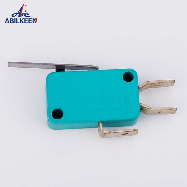 3 Pins 125V Switch Micro on off Micro Switch Blade End Stop Microswiches Small Micro Limit Switch