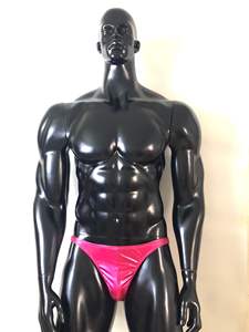 Short de compétition de fitness taille moyenne pour hommes, anti-rides, sportif, musculation, pose de maillot NPC IFBB WFBB, tissage tissé élastique - Product Image 4