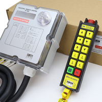 Control Remoto Industrial de Parada de Emergencia, 10 Botones, Velocidad Única, Clasificación IP67, Anti-interferencias, para Grúa Pórtico Exterior