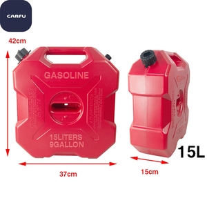 15L <b>Portable</b> Can for Russia Winter 4 Gallon HDPE with <b>Lock</b> for Snowmobile ATV 4x4 Gasoline - Product Image 2