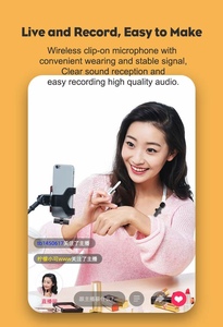 Taşınabilir Mini harici Microfonos bluetooth mikrofon kablosuz yaka mikrofonu Smartphone için Mic tip C IOS - Product Image 5