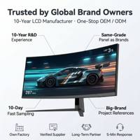 Ultrabreiter LCD-Gaming-Monitor 44,5 Zoll 32:9 Gebogener Bildschirm 5K Hochauflösend für DP USB Hersteller Lieferant