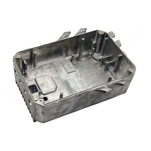 Caja de conexiones eléctrica de Metal de extrusión de aluminio de fresado CNC, carcasa personalizada de cuerpo dividido mecanizado CNC, carcasas electrónicas - Product Image 6
