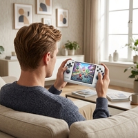 GAMINJA OEM/ODM Hochleistungs-Spielkonsole mit Linux-System, 3000mAh Langlebiger Akku, Direkt vom Hersteller, Privates Design, Handheld-Spielgerät