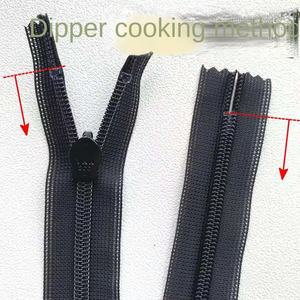 Accessoires vestimentaires en nylon invisible YKK2 du Japon, à fermeture automatique, en forme de goutte d'eau - Product Image 4