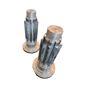 Factory Direct Supply Gear Shaft forging Pinion Shaft Customized Steel Stainless Shaft