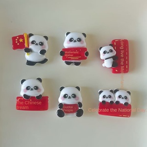 Ngày Quốc Khánh <span class=keywords><strong>Panda</strong></span> nhựa Phụ kiện tự làm kem keo kẹp tóc điện thoại di động vỏ tủ lạnh Sticker xe Trung Quốc năm mới - Product Image 2