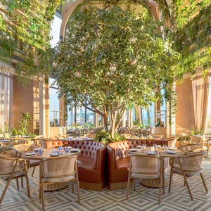 Bán buôn hiện đại quán cà phê khách sạn bán vòng tròn Patio nhà hàng đồ nội thất gian hàng chỗ ngồi ghế gỗ gian hàng sofa và bàn ghế Bộ - Product Image 1