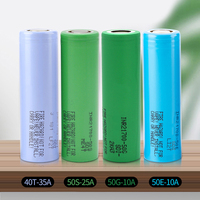 Batterie Li-ion rechargeable 21700 5000mAh 3.7V, cellule haute capacité 50G à décharge rapide pour outils électriques et drones