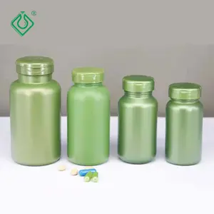 Botol Pil Plastik OEM dengan Berbagai Macam Tutup