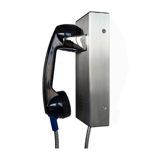 Cabine téléphonique publique pour prison, mini-boîte d'appel SIP, combinés VoIP, téléphones muraux analogiques IP65, téléphones anti-vandalisme d'urgence - Product Image 1