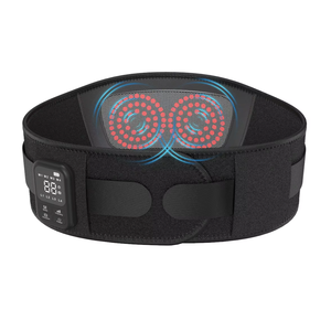 Ceinture de soutien lombaire vibrante chauffée à lumière rouge Healthpal - Product Image 1