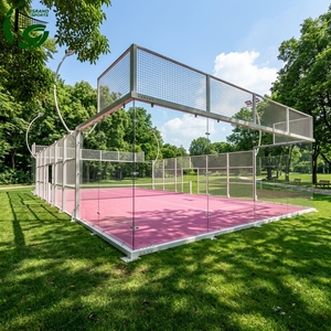 Precio de Fábrica, Super Panorámica, Cancha de Pádel Hebei Singapore Grand, Accesorios Personalizados, Color, Tamaño y Logotipo Personalizables, Cancha de Pádel/Tenis - Product Image 2