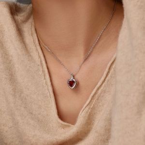 Dylam Trendy Design <b>Solid</b> Sterling <b>Silver</b> Women Link Chain Hollow 5A Cubic Zirconia DIY Replaceable Pendant Jewelry <b>Necklace</b> - Product Image 6