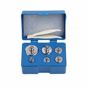 Poids d'étalonnage en acier chromé Veidt, poids de test standard avec étuis pour balances électroniques - Product Image 6