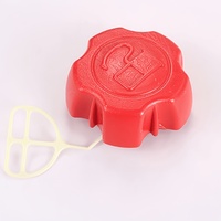 Bouchon de réservoir de carburant rouge compatible avec les modèles de tondeuses à gazon Fuxtec FX-RM1630, 1855, 1860, 2055