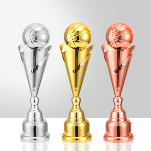 Basketball Football et Volleyball Compétition Trophée <span class=keywords><strong>Coupe</strong></span> Récompenses Souvenir Cadeaux pour Sport Champion Team Awards Trophées en métal - Product Image 3
