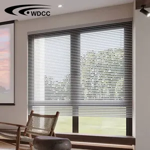 High Quality Indoor Horizontal Window Blackout Shades Custom Size Electric Blinds For Window