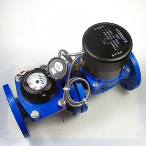 Medidores de fluxo de água inteligente, ultrassônico digital controlado por controle remoto sem fio com preço baixo