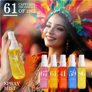 Brume parfumée corps et cheveux 40ml, best-seller d'usine, parfum brésilien, vaporisateur floral rose, huile parfumée pour femme - Product Image 1