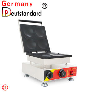 Profesyonel ticari 10cm yapışmaz elektrik krep makinesi Snack fırın aperatif ekmek kek Waffle otomatik krep koni için yeni - Product Image 4