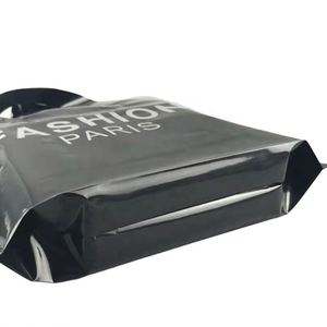 Sacs en plastique en gros, sacs de courses en plastique personnalisés pour vêtements, sacs de courses en plastique découpés à la forme, sacs de courses en plastique bon marché - Product Image 5