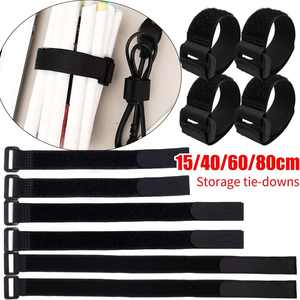 Correa de Nylon Elástica Ajustable de Fábrica, Autoadhesiva, Reutilizable, con Hebilla de Plástico para Ropa, Zapatos y Bolsos - Product Image 4