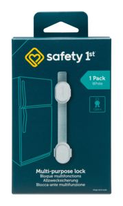 Cerradura de Seguridad Multiusos para Niños, para Puertas de Armarios, Cerradura de Plástico Blanca para Niños de 12 Meses a 4 Años - Product Image 3