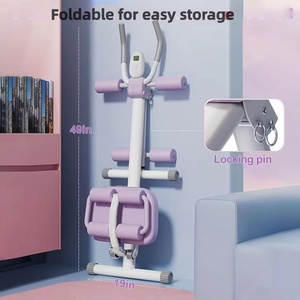 <span class=keywords><strong>Appareil</strong></span> multifonctionnel <span class=keywords><strong>pour</strong></span> abdominaux avec écran LED, corde <span class=keywords><strong>de</strong></span> traction et banc d'exercices <span class=keywords><strong>pour</strong></span> abdominaux et entraînement <span class=keywords><strong>de</strong></span> force - Product Image 5