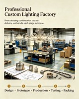 Lustre LED sur mesure pour mosquée, hôtel islamique, hall de complexe hôtelier, éclairage personnalisé pour Majlis musulman