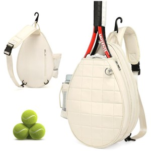 Sac à dos de sport pour basketball et badminton avec séparation humide/sec, sac de sport imperméable en Oxford, sac de voyage grande capacité pour l'extérieur - Product Image 1
