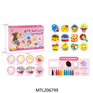 Stiker Gambar perlengkapan seni DIY kreatif mainan perjalanan permainan warna-warni seni Foil kerajinan untuk anak-anak - Product Image 5