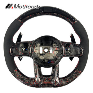 Volante de Fibra de Carbono Personalizado para Mercedes-Benz, Estilo AMG, Actualización 2018-2021, G350, G550, C300, C63 S, CLA, GLA, GLE, GLS, E300, S400 - Product Image 1