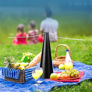 3 Pack Soft Blades <b>Fly</b> Repellent <b>Fan</b> - Eco-Friendly Battery Operated Revolving Table <b>Fan</b> for Outdoor Indoor Picnic BBQ Food Prot - Product Image 5