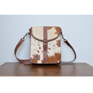 Elegante Bolso Cruzado de Cuero Genuino para Mujer con Compartimentos Espaciosos, Correa Cómoda y Material Duradero, Ideal - Product Image 1
