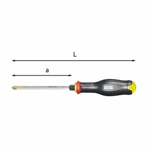 Destornillador Usag de 350 mm con Cabeza Plana de Grado Industrial con Agarre Ergonómico para Tareas de Precisión - Product Image 1