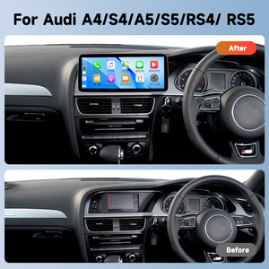 Podofo per <span class=keywords><strong>Audi</strong></span> <span class=keywords><strong>A4</strong></span>/S4/A5/S5/RS4/RS5 12.3'' 4+128G Autoradio Android con CarPlay Wireless e Android Auto WIFI BT SWC GPS OEM - Product Image 5