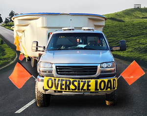 Bền Cao Cấp Vinyl Tráng Nylon Lưới Cờ 18 "X 18" Cảnh Báo Cờ Vinyl An Toàn Lưới Cờ Với chốt - Product Image 6