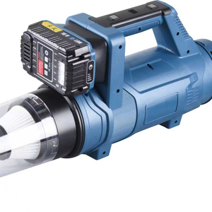 2026 New 18V Cordless Leaf Blower 2 in 1 Violent Jet Fan Vacuum <b>Cleaner</b> High Speed Turbo Air Blower for Garden Yard Car Detail - Product Image 1