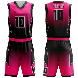 Uniforme de Baloncesto Profesional Transpirable y Ecológico para Adultos, Ropa Deportiva con Diseño Único y Nuevo, Impresión Personalizada con Nombre y Número - Product Image 1