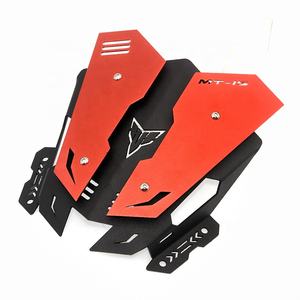 Accesorios de Motocicleta para Yamaha <span class=keywords><strong>MT</strong></span>-<span class=keywords><strong>15</strong></span> 2019-2022 Cúpula Parabrisas Delantero de Aleación de Aluminio Modificado - Product Image 4