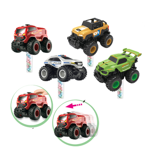 Voiture à friction en forme de véhicule tout-terrain, jouet pour enfants, emballage avec tube transparent - Product Image 4