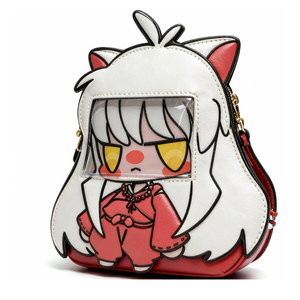 Mochila Ita Bag personalizable con ventana transparente para exhibir pines de anime, regalos para fans de cosplay y colección. - Product Image 4