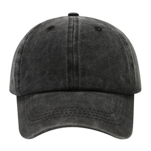 Soft Top Retro Washed Baseball Cap Unisex Cotton Yarn Adjustable Vintage Sunshade Breathable Four Seasons - Product Image 1