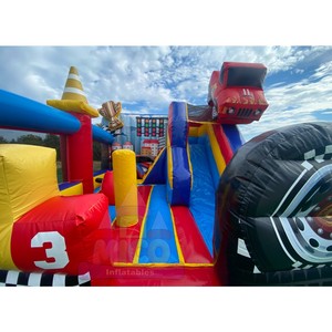 Structure gonflable sur le thème des courses avec feux de circulation et trophée pour événements automobiles pour enfants et locations de fêtes <span class=keywords><strong>Grand</strong></span> <span class=keywords><strong>Prix</strong></span> - Product Image 5