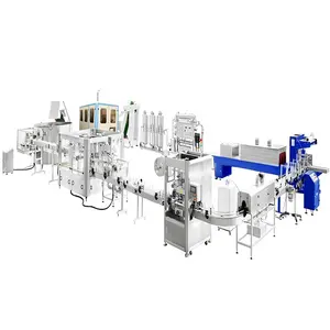 Water Purification System And Bottling System Bottling And Labeling Machine Automatic Liquid Filling Production Line