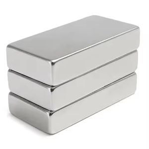 Imán Cuadrado Permanente y Potente <span class=keywords><strong>N35</strong></span> N52, Imanes de Neodimio 50x25x10 mm, Bloque Magnético Rectangular de Neodimio - Product Image 1