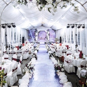 12x25m 12x30m location de mariage tente pliable partie pour tente barnum mariage auvent 10x20 chapiteaux mer aluminium barnum personnalis - Product Image 2