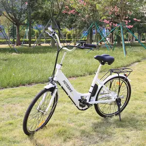Лидер продаж, Электрический женский велосипед 36 В, китайский велосипед 24 дюйма